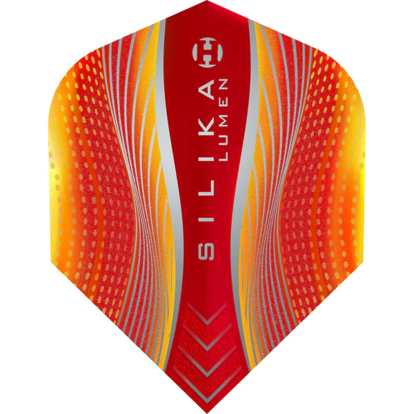 Harrows Silika Dart Flights No.6 - Orange/Red