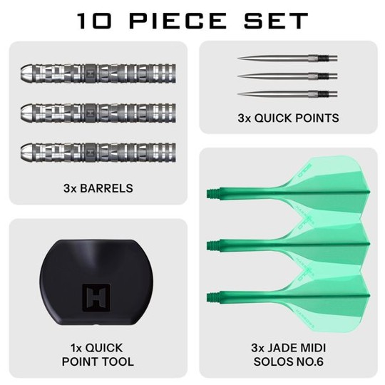 Harrows Torrent Parralel 90% QP - Quick Point - Steeldarts