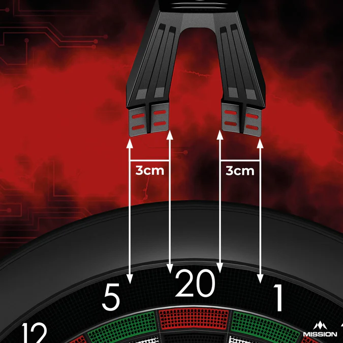 Mission Torus ST Soft-Dartboard-Beleuchtung
