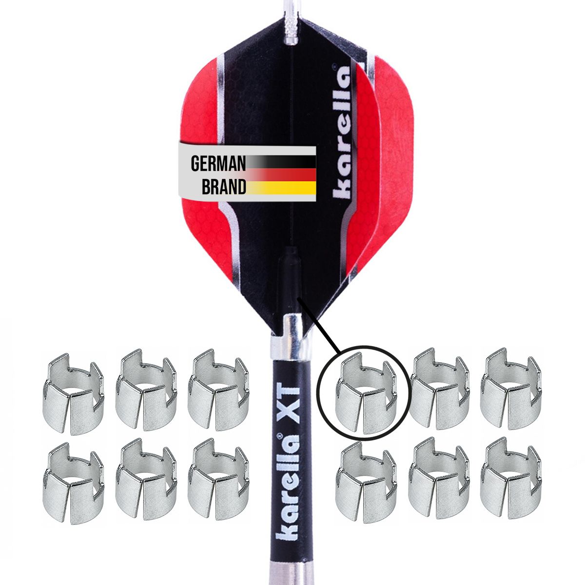 Kronen für Nylon-Shafts