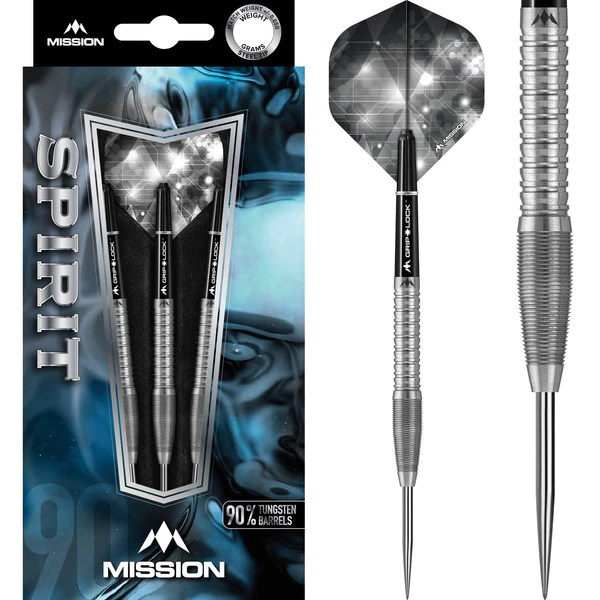 Mission Spirit Darts - M6 - Front Razor Grip - Steeldart