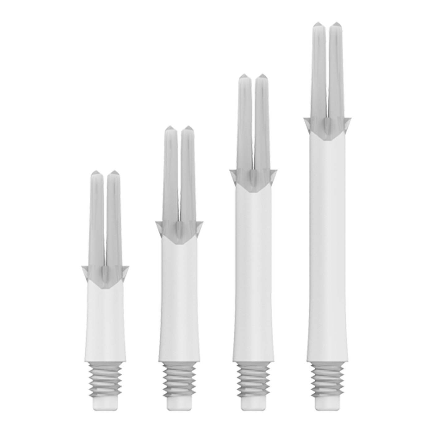 L-Style Locked L-Shaft Straight - Milky White