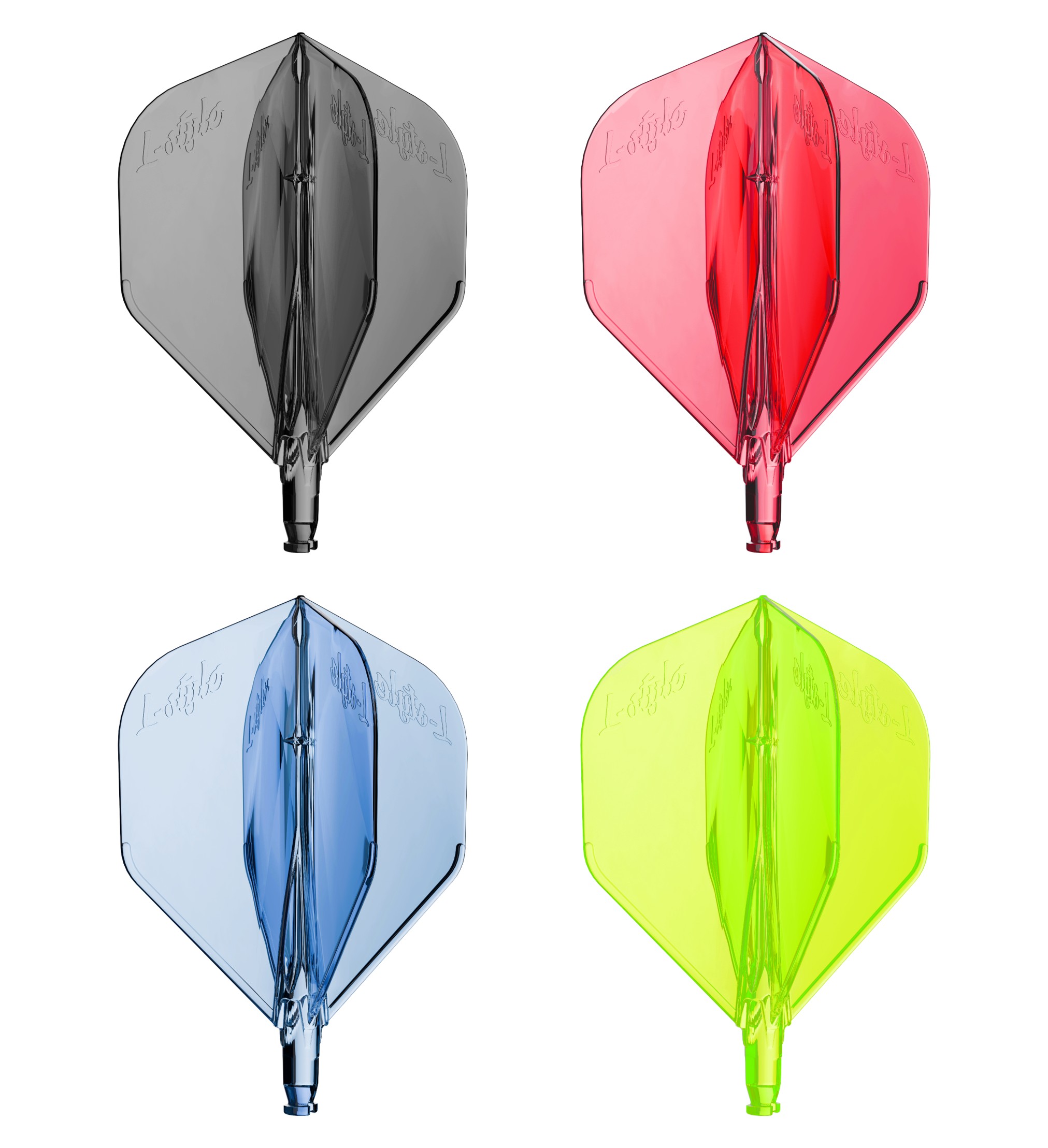 L-Style - L-System Flight L1 - 1 Stück Ersatzflight - Clear Blue