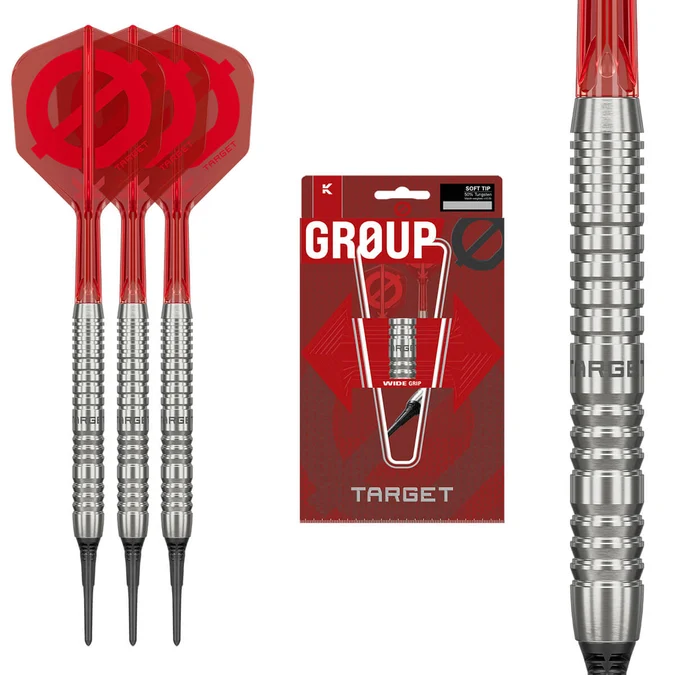Target Group O 12 - Soft-Tip Darts mit K-Flex - Softdart