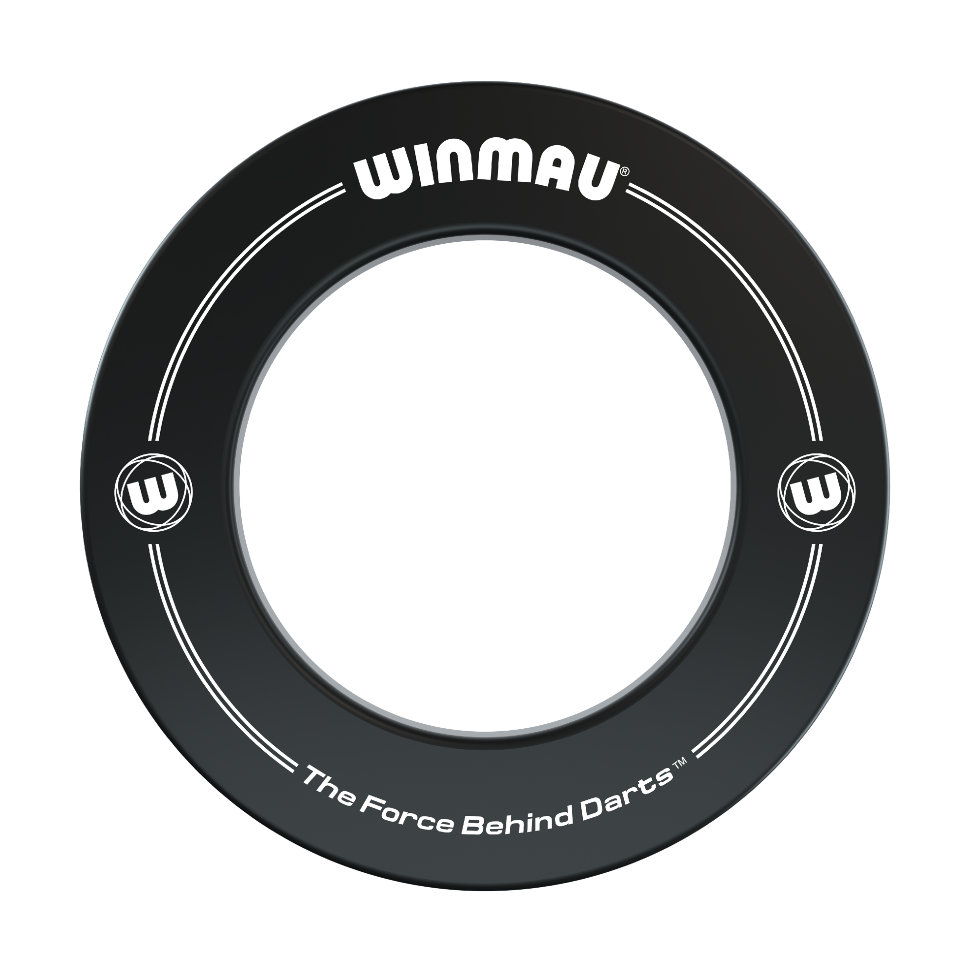  Winmau Dartboard Surround mit Aufdruck - Schwarz