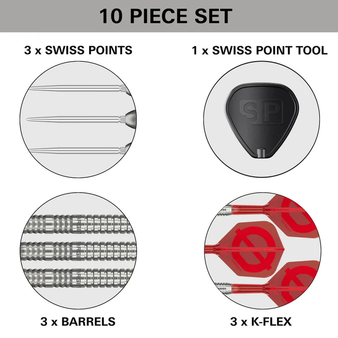 Target Group O 03 - 90% Tungsten - Swisspoint - Steeldart