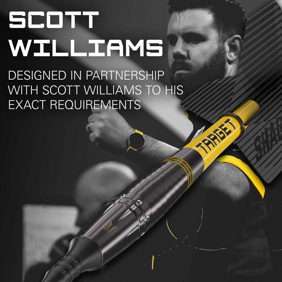 Scott Williams Black 90% Target - Softdart