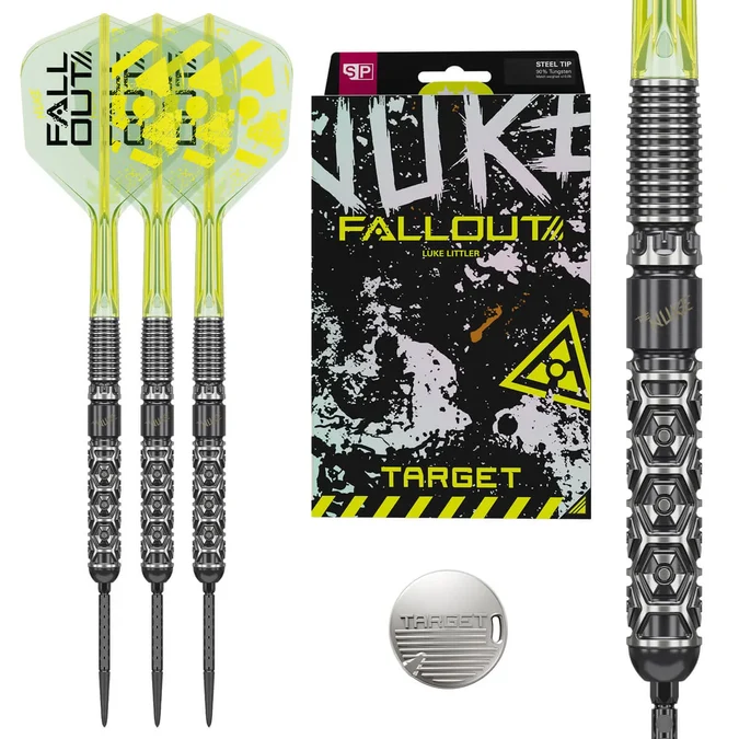 Target Luke Littler Nuke Fallout 90% Swisspoint - Steeldart