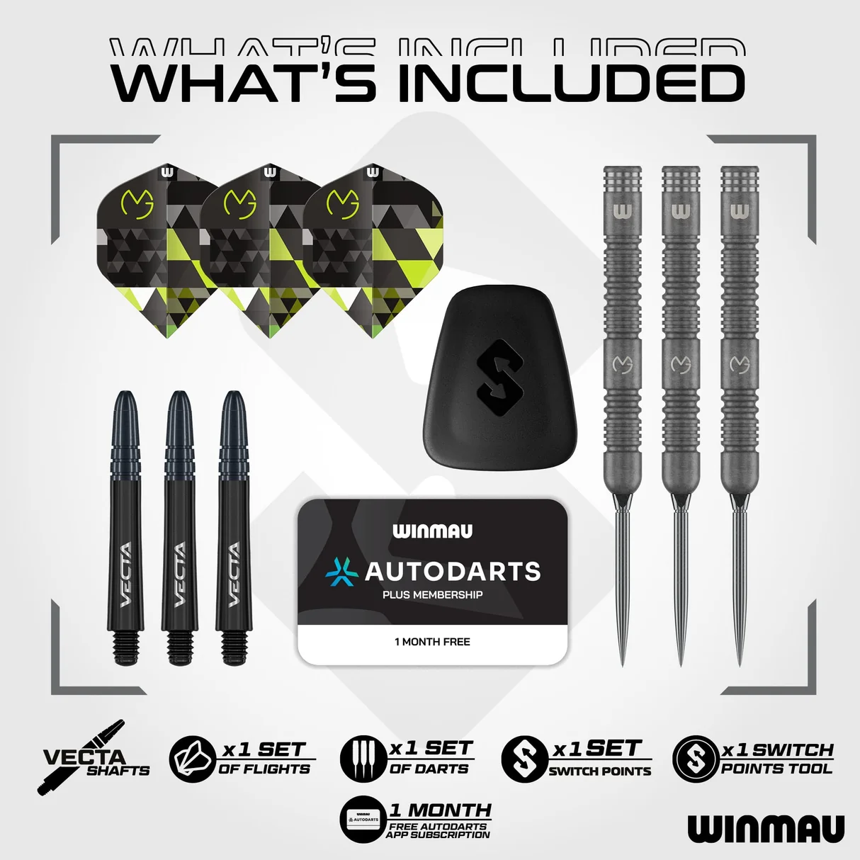 Michael van Gerwen TS 90% - Winmau Switch Point - Steeldart