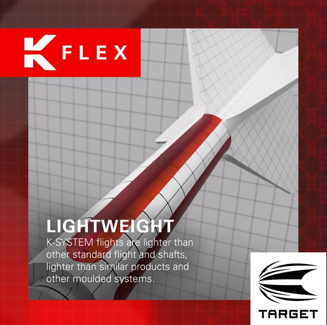 Target K-Flex No6 Flight System - Red