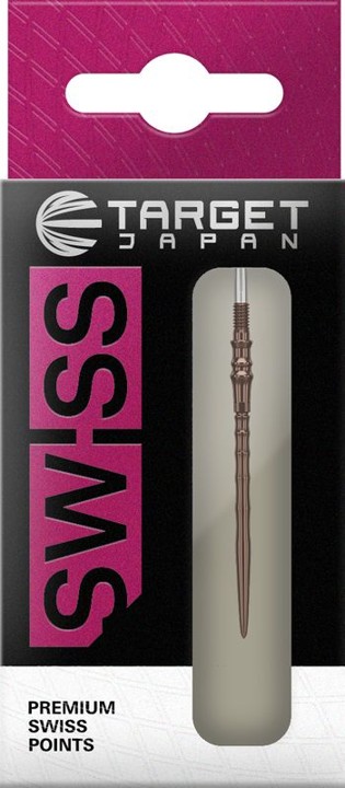 Target Japan Premium Swiss Point Wechselspitzen - Bronze