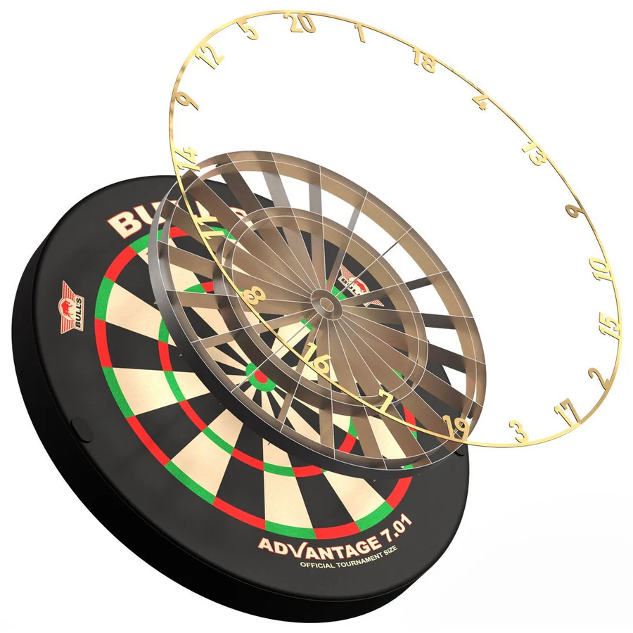 Bull's NL Advantage 701 Dartboard mit Wandhalter