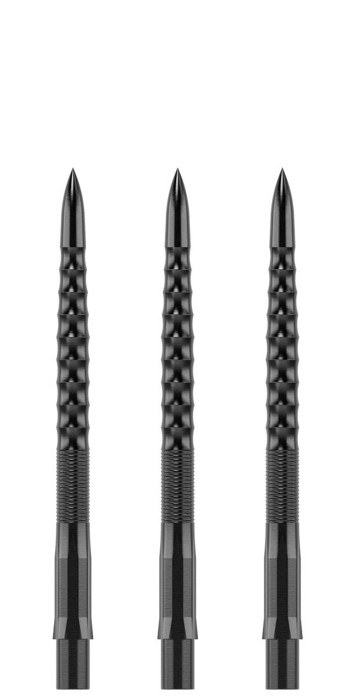 Caliburn Wechselspitzen Dart Points - Ripple - Black