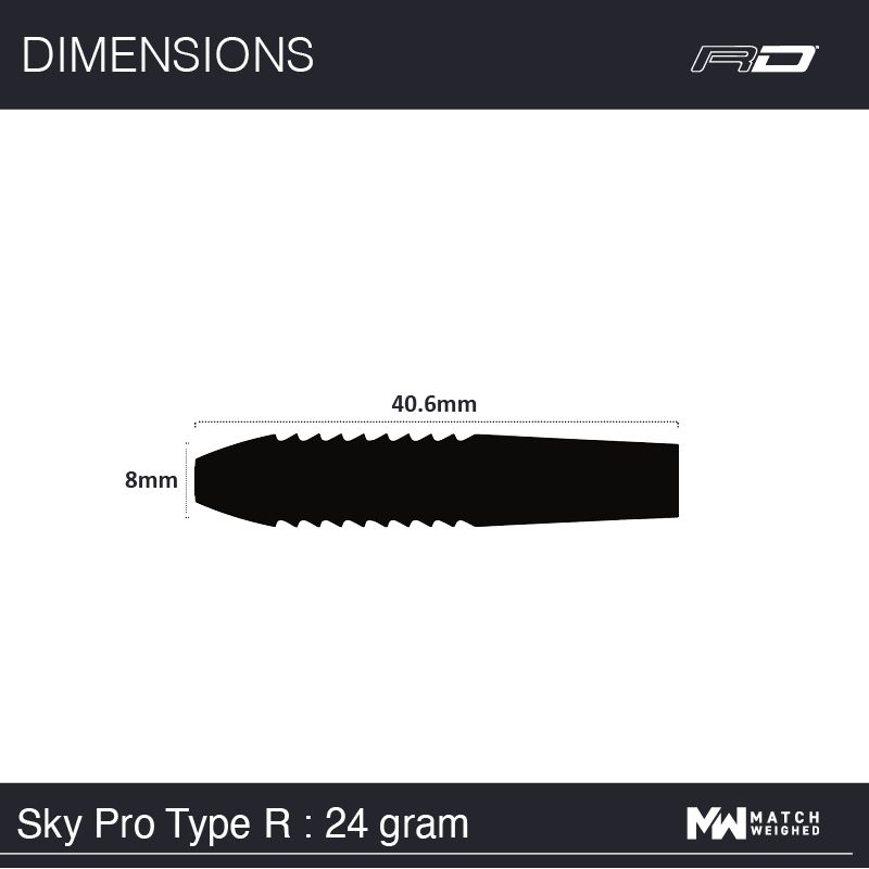 Sky Pro Type R -Steeldart