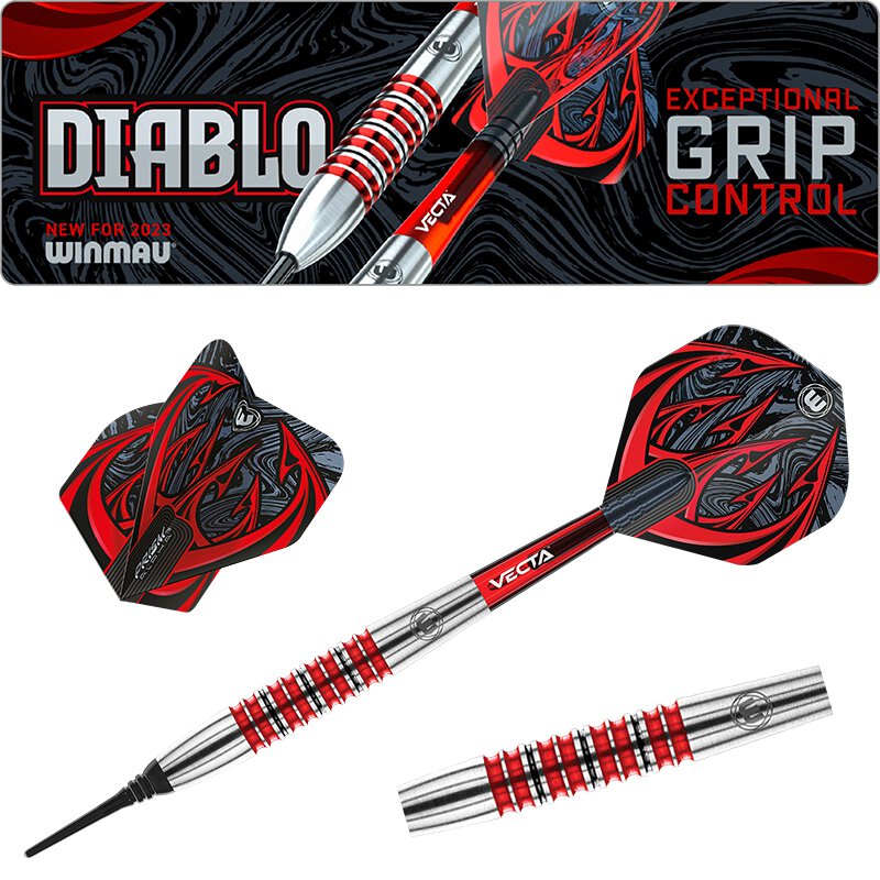 Diablo Torpedo Winmau - Sortdart