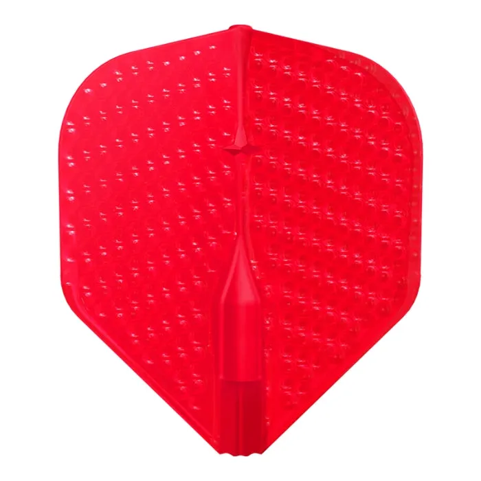 L-Style L1EZ Dimple Standard Flights - Red