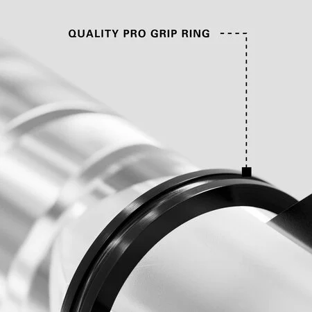 9er Packung Target Shaft Pro Grip Spin - Clear