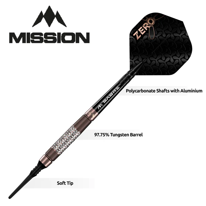 Mission Zero 97.5% Tungsten Bronze - Softdart