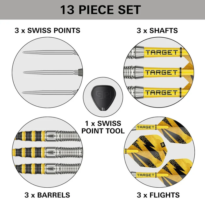 Target BUZZ 03 - 90% Tungsten - Swisspoint - Steeldart