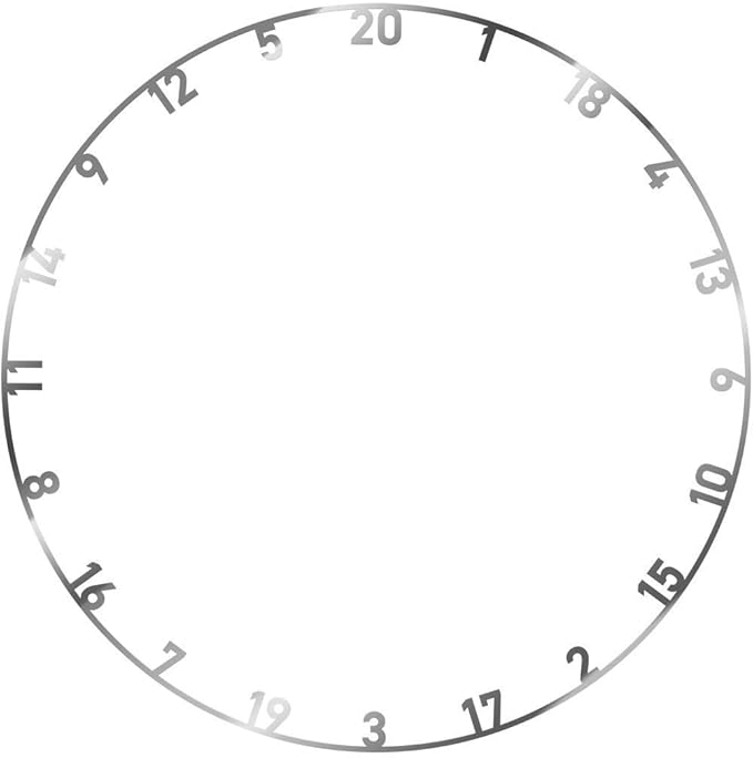 Bull's NL Metal Number Ring Set - 3 Stück