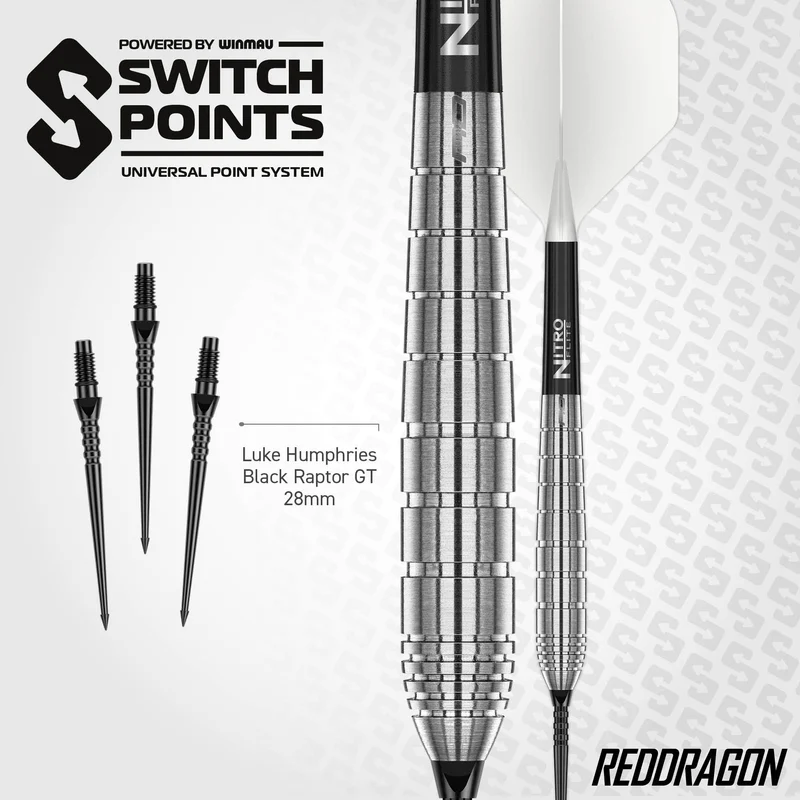 Luke Humphries TX1 - RedDragon Switch Point - Wechselspitzen - Steeldart