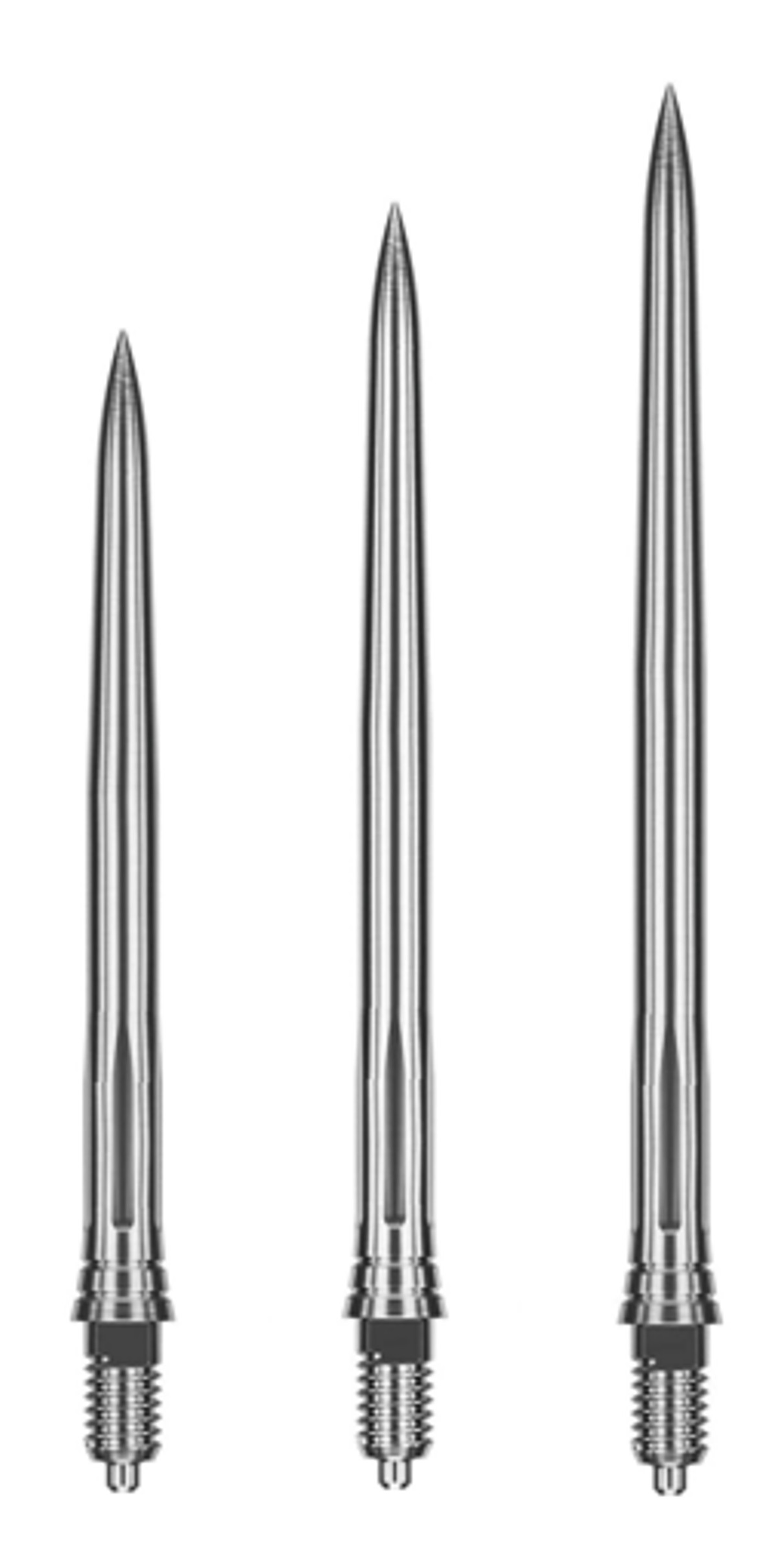 Caliburn EVO Dart Points - Smooth Wechselspitzen - Silver