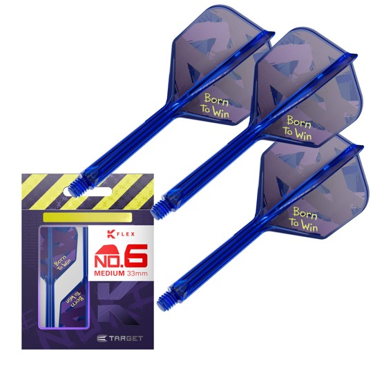 Target K-Flex No6 Flight System - Luke Littler Champion