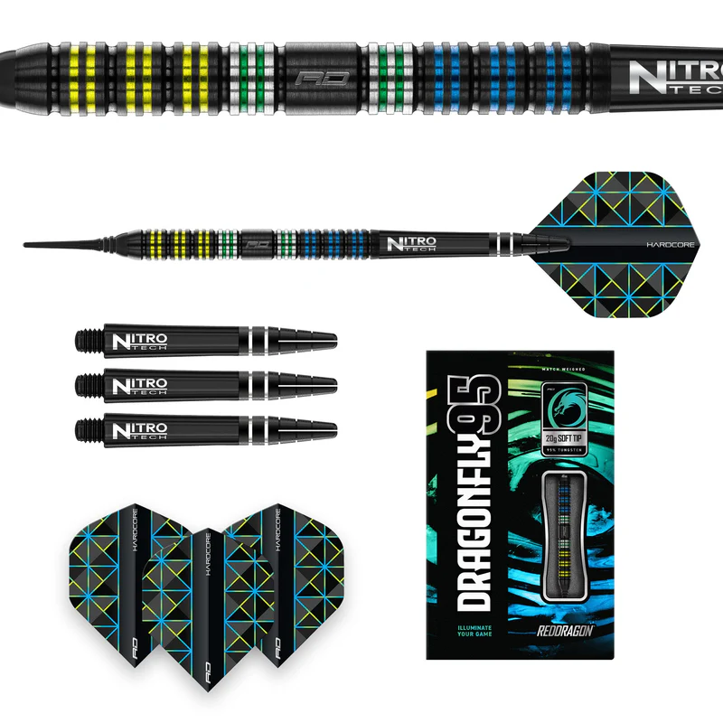 RedDragon Dragonfly 95 Black - Softdart