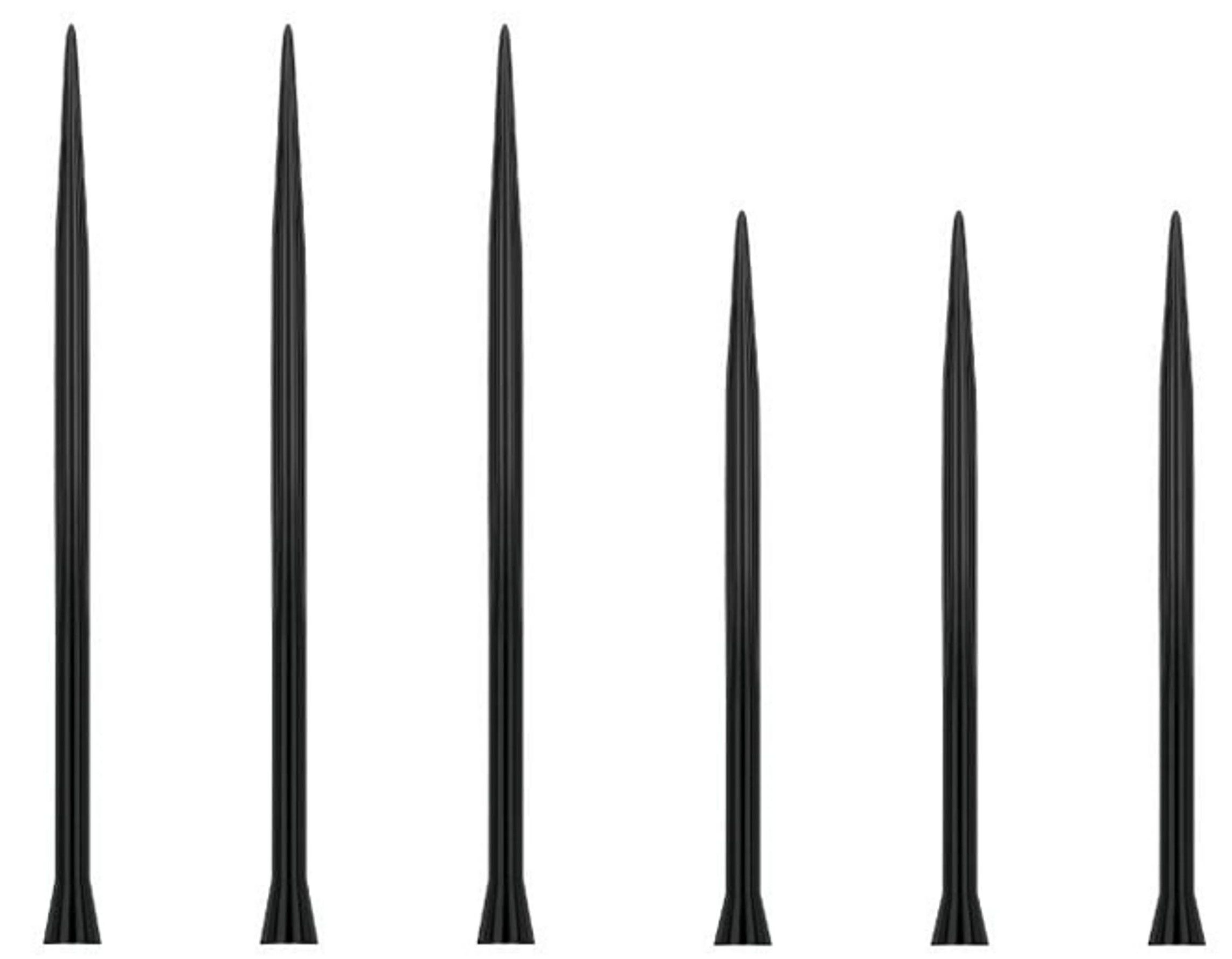 RedDragon Raptor Smooth Dart Points - Steeldartspitze - Black