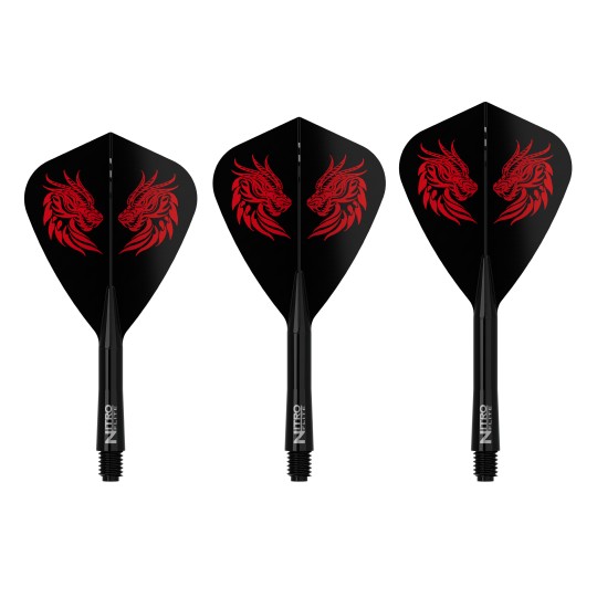 Jonny Clayton Nitro Flite - Red Dragon Flightsystem - Kite