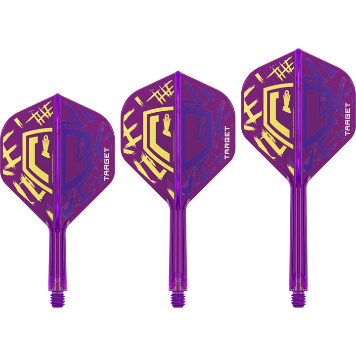 The Nuke L. Littler K-Flex No2 - Target Flight System - Purple