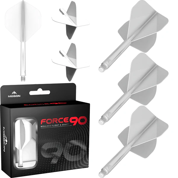 Harrows Quantum Flight Slim Red - Dartshop Zaanstad