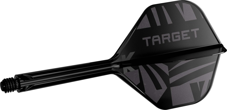 Target K-Flex No2 Logo Flight System - Black