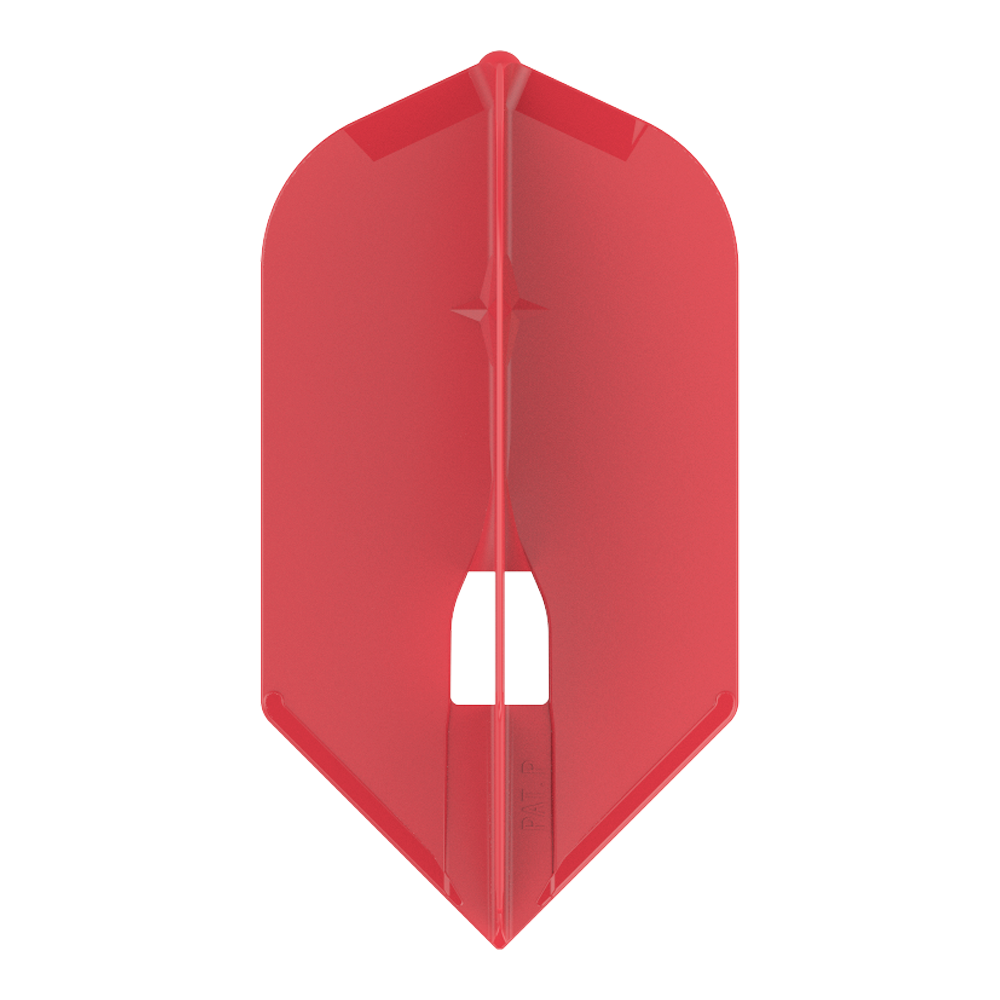 L-Style L6 Pro Champagne Dimple Slim Flights - Red