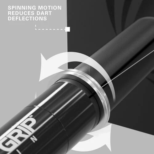 9er Packung Target Shaft Pro Grip Spin - Black