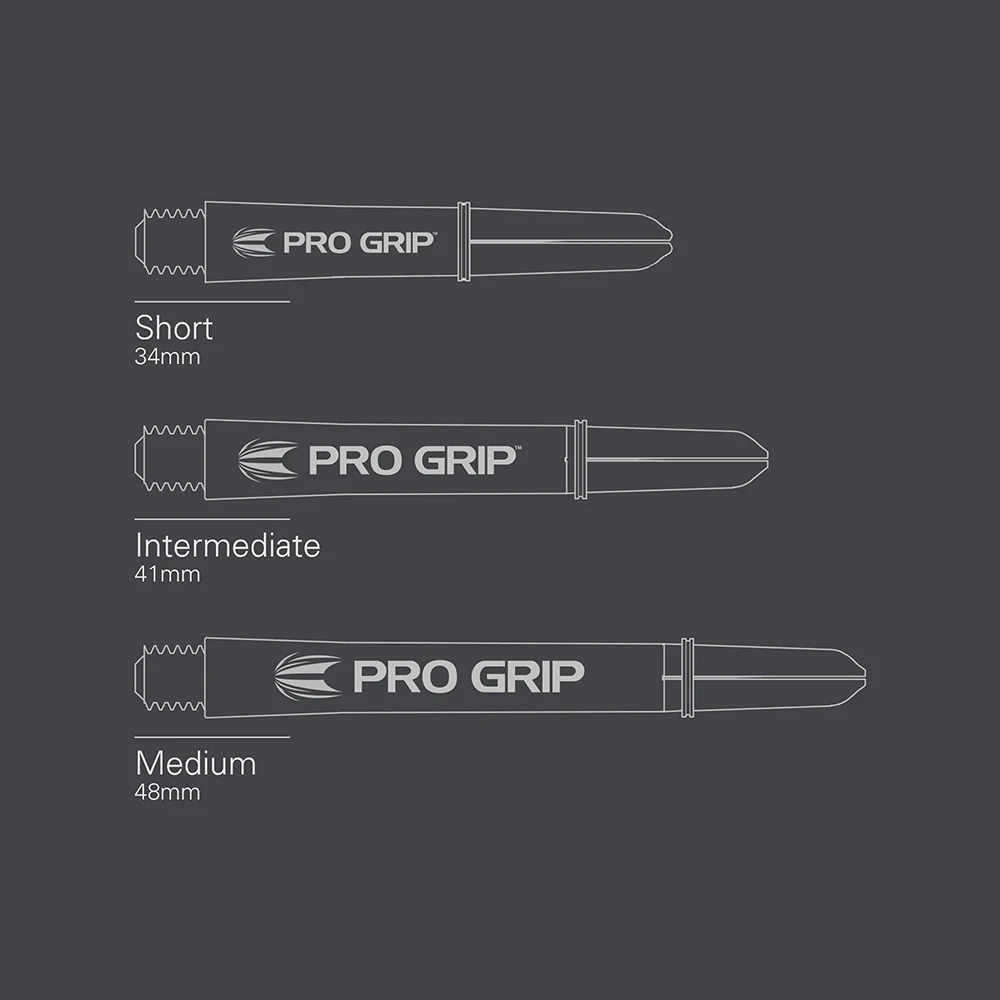 9er Packung Target Shaft Pro Grip - Blue