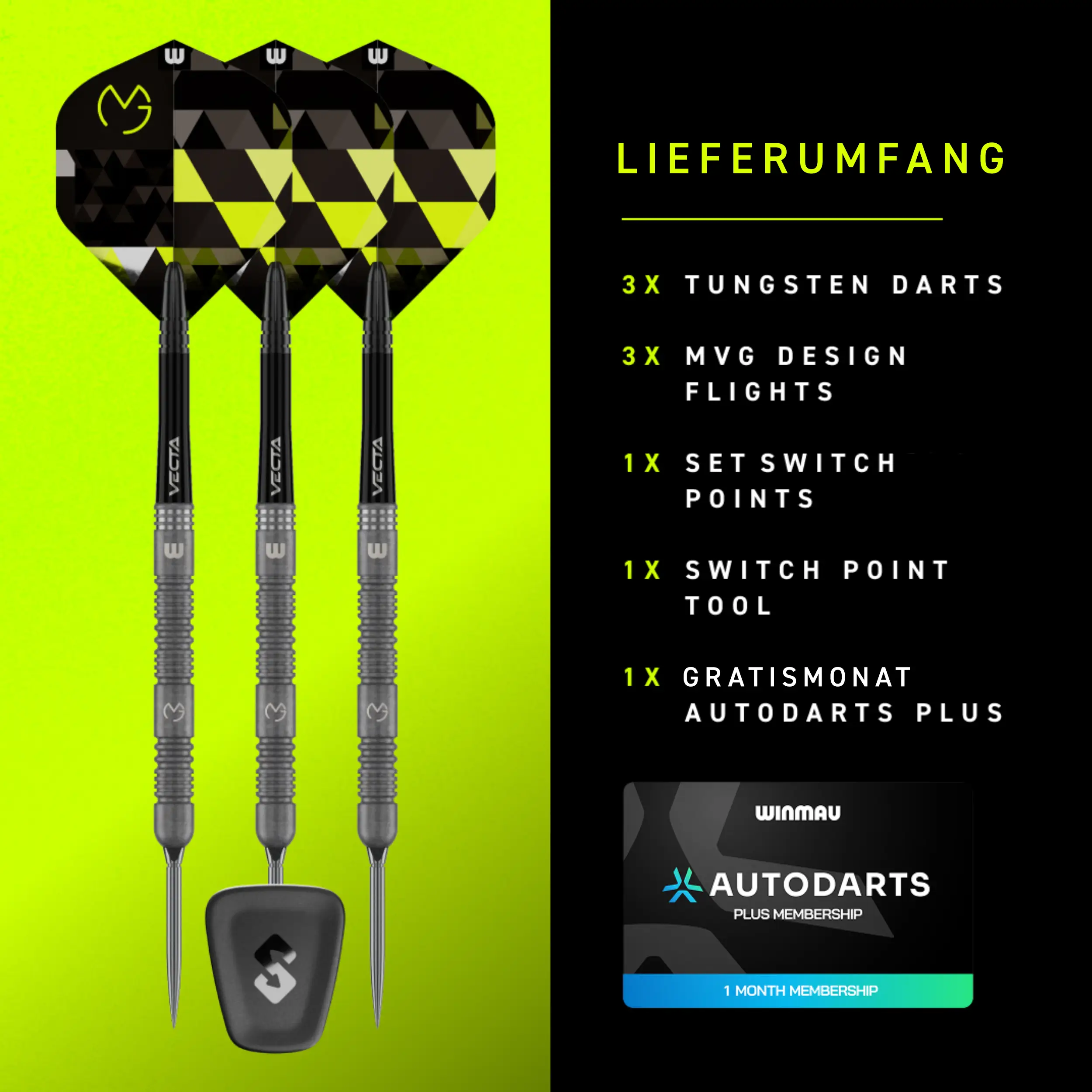 Michael van Gerwen TS 90% - Winmau Switch Point - Steeldart