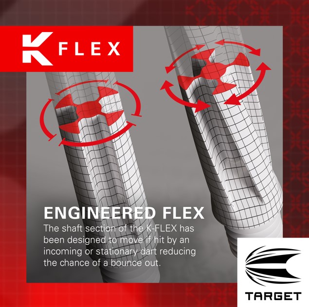 Target K-Flex No6 Flight System - Red
