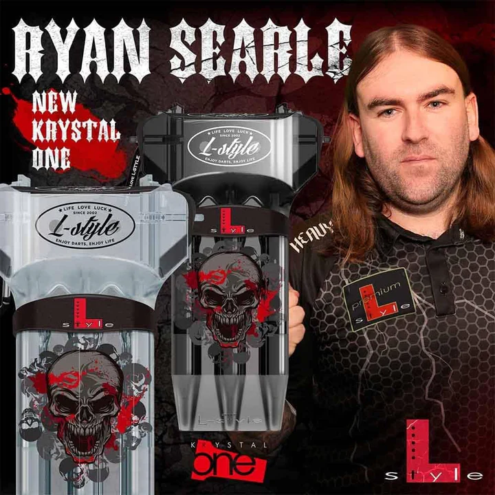 L-Style Krystal One Dart Case - Ryan Searle v2 - Clear