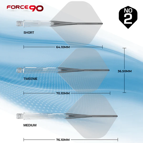 Mission Force 90 - Flight & Shaft System - Clear - Standard No.2
