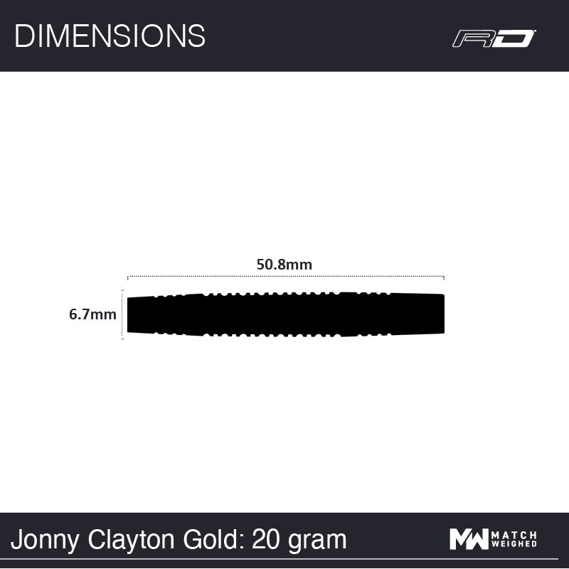 Jonny Clayton Gold - Softdart