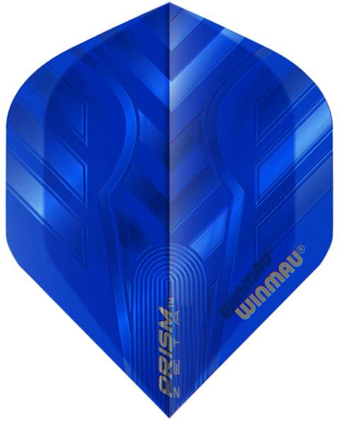 Prism Zeta Standard Winmau Dart Flights - blau