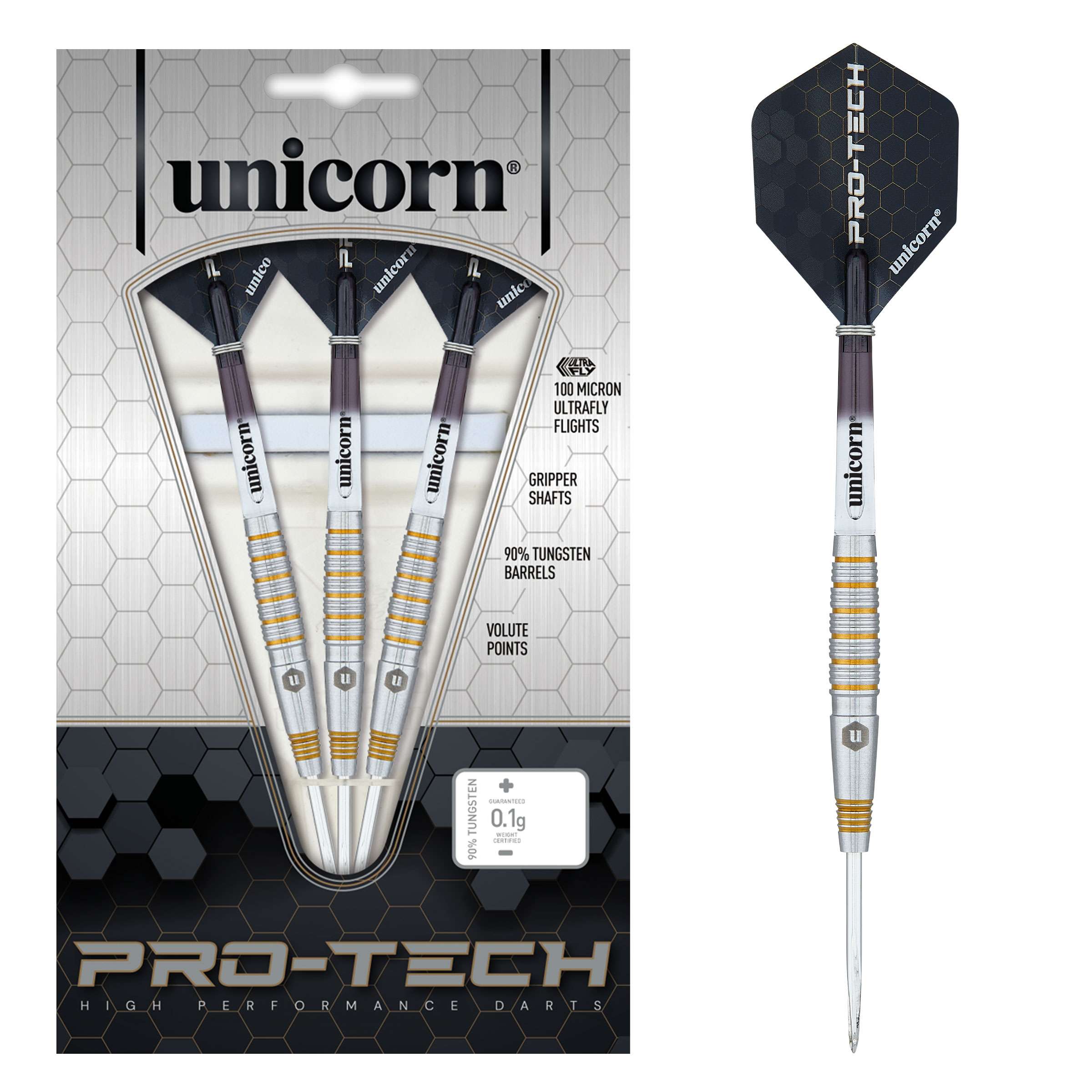 Pro-Tech Style 4 Unicorn mit Stahlspitze - Steeldart