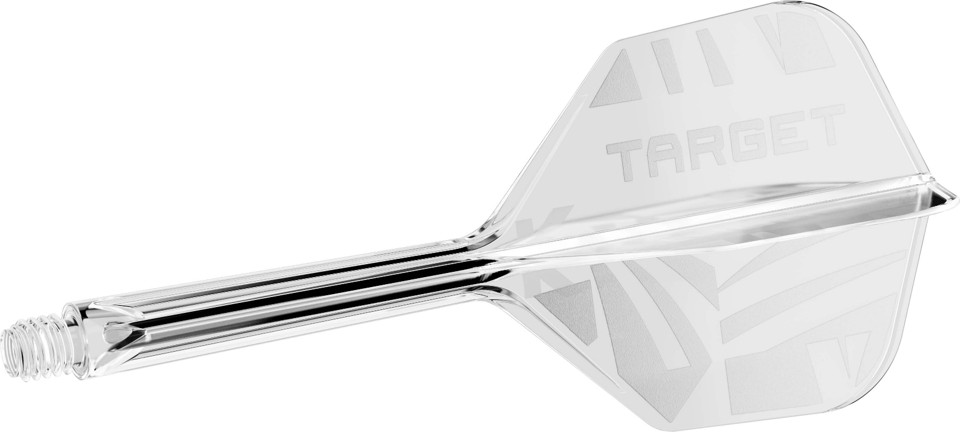 Target K-Flex No6 Logo Flight System - Clear
