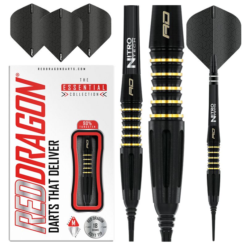 Clarion Black RedDragon - Softdart Clarion Black RedDragon - Softdart