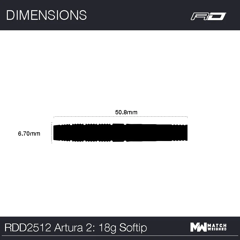Artura 1 Shocking Green RedDragon - Softdart