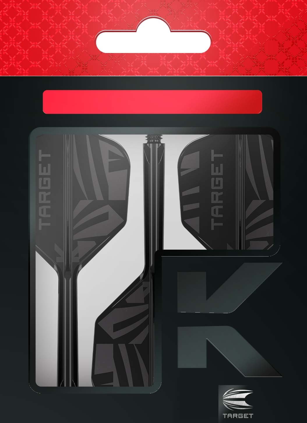Target K-Flex No6 Logo Flight System - Black