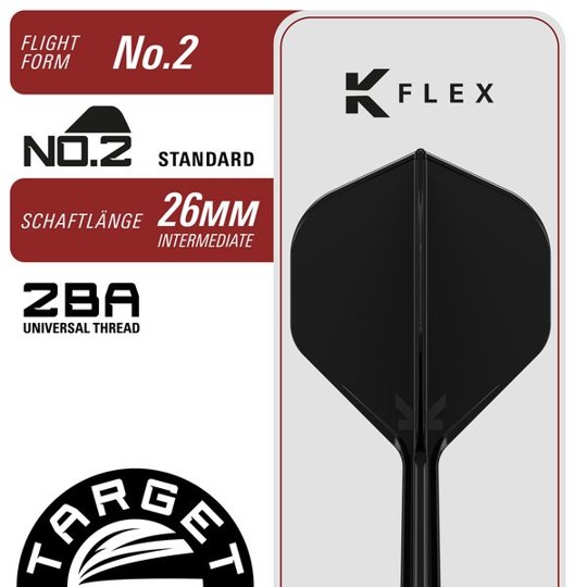 Target Japan Black Marque Blaze - 90% Swiss Point - Steeldart