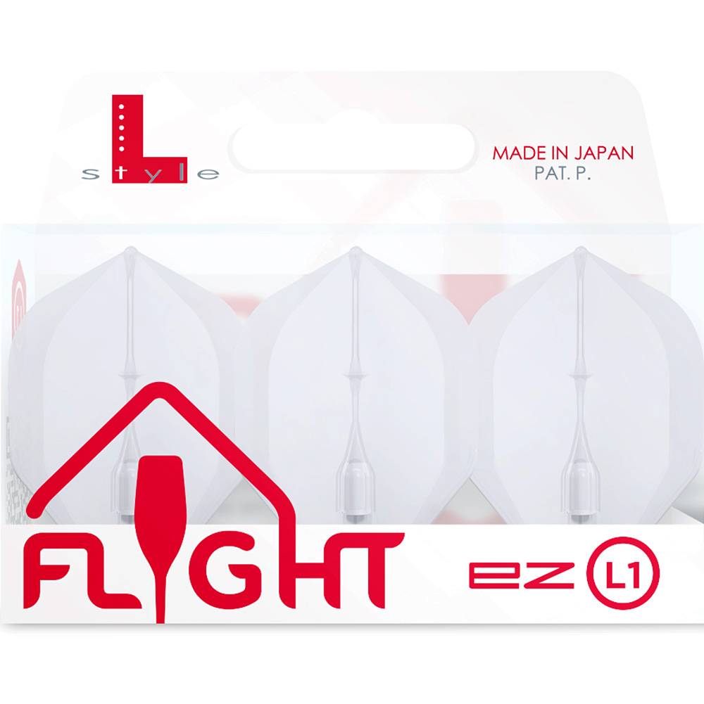 L1EZ Champagne L-Style Flight - Standard Clear White