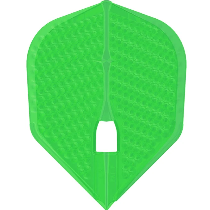 L-Style L3 Pro Champagne Dimple Flights Shape - Lime Green